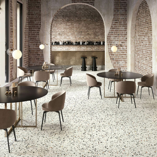 Venice San Marco white terrazzo kitchen backsplash wall tile floor toronto ontario canada